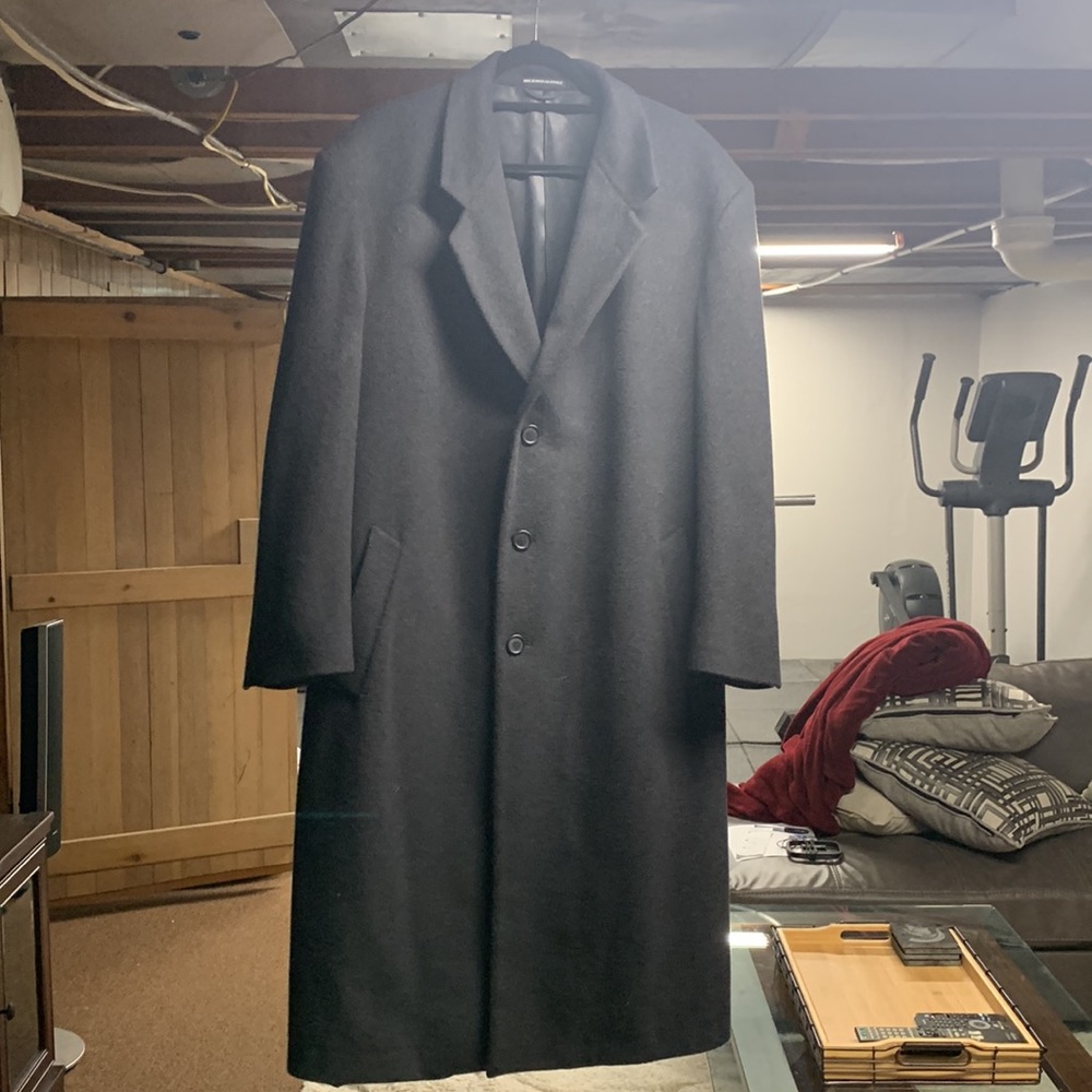 Lord & Taylor Men’s lamb wool pea coat